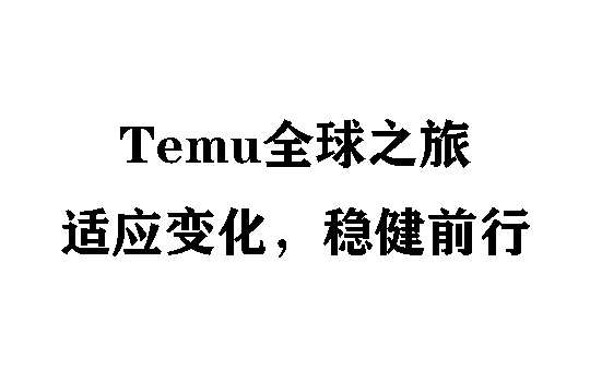 Temu全球之旅：适应变化，稳健前行