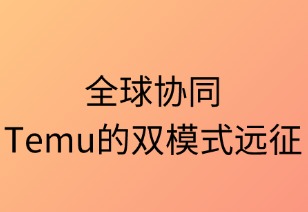 全球协同：Temu的双模式远征
