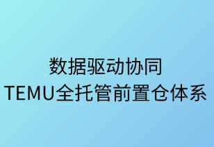 数据驱动协同：TEMU全托管前置仓体系解析