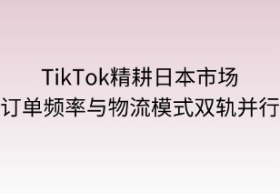 精耕日本市场：订单频率与物流模式双轨策略