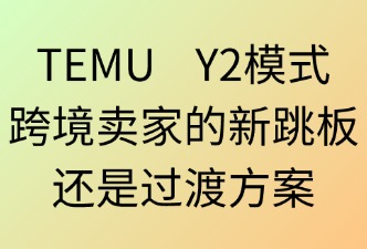 TEMU Y2模式是什么