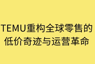 TEMU平台运营模式与特色