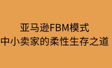 亚马逊FBM模式